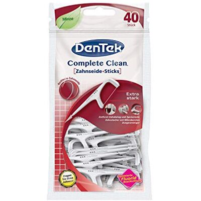 Dentek Complete Clean in Fibra di Vetro, Confezione da (3 X 40 Pezzi) Dentek Complete Clean in Fibra di Vetro, Confezione da (3 X 40 Pezzi)