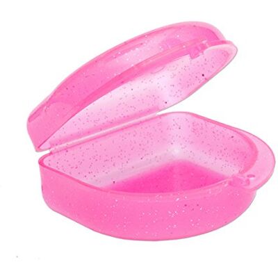 Dental Aesthetics Glitter PARADENTI Astuccio Paradenti Scatola per Ortho APPARECCHI, Sport Dentale Prodotti, dentiere & Altro Rosa Glitter Dental Aesthetics Glitter PARADENTI Astuccio Paradenti Scatola per Ortho APPARECCHI, Sport Dentale Prodotti, dentiere & Altro Rosa Glitter