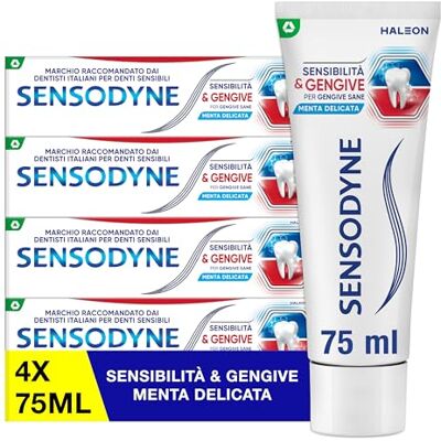 Sensodyne Dentifricio Sensibilità & Gengive, Denti e Gengive sensibili Sensodyne Dentifricio Sensibilità & Gengive, Denti e Gengive sensibili