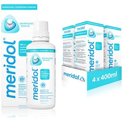 Meridol - Ochrana dásní - Gum protection - 4x400 ml - Collutorio Meridol - Ochrana dásní - Gum protection - 4x400 ml - Collutorio