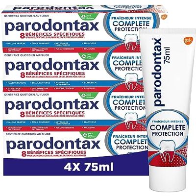 Parodontax Complete Protection Extra Fresh Confezione da 4 x 75 ml Parodontax Complete Protection Extra Fresh Confezione da 4 x 75 ml