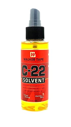 Walker C22 Solvent 4oz Spray for Lace Wigs & Toupees by