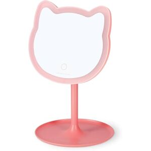 Legami Specchio da Trucco con Luce You Look Purrfect! Specchietto per Truccarsi a Forma di Gatto, Luminosità e Inclinazione Regolabili, Doppia Alimentazione USB o Batterie, per Make Up Legami Specchio da Trucco con Luce You Look Purrfect! Specchietto per Truccarsi a Forma di Gatto, Luminosità e Inclinazione Regolabili, Doppia Alimentazione USB o Batterie, per Make Up