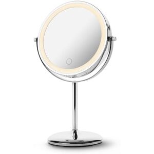 Medisana CM 844 Specchio trucco con ingrandimento, specchio bagno con luce, batteria ricaricabile, luce LED a regolazione continua e 2 superfici a specchio rotanti con e senza ingrandimento 7x Medisana CM 844 Specchio trucco con ingrandimento, specchio bagno con luce, batteria ricaricabile, luce LED a regolazione continua e 2 superfici a specchio rotanti con e senza ingrandimento 7x