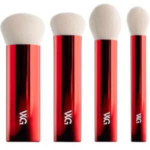 Wayne Goss Holiday Collection Set di 4 pennelli sintetici con manico compatto, in confezione regalo Wayne Goss Holiday Collection Set di 4 pennelli sintetici con manico compatto, in confezione regalo