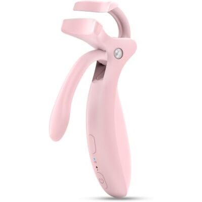 Smiling Shark Piegaciglia Elettrico, Precisione Piegaciglia Riscaldato Senza Cornice con 2 Temp & 10s Riscaldato, Classico a Clip Senza Pizzicare o Tirare Uso Facile pour Toutes les Formes de Cils Smiling Shark Piegaciglia Elettrico, Precisione Piegaciglia Riscaldato Senza Cornice con 2 Temp & 10s Riscaldato, Classico a Clip Senza Pizzicare o Tirare Uso Facile pour Toutes les Formes de Cils