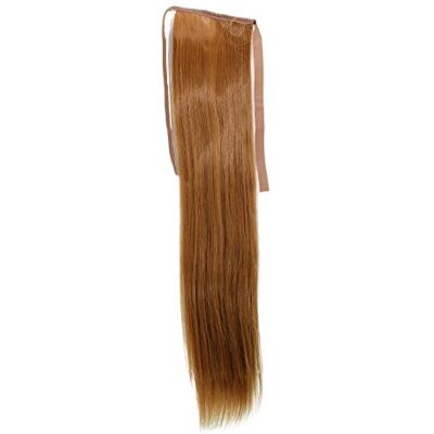 WIG ME UP Toupet Coda di cavallo Biondo Rame Liscia 45 cm Fascetta Fermacapelli a pettine YZF-TS18-27 WIG ME UP Toupet Coda di cavallo Biondo Rame Liscia 45 cm Fascetta Fermacapelli a pettine YZF-TS18-27