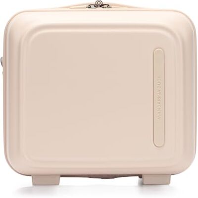 Mandarina Duck borsa trucco Logoduck + Beauty Case White Mocha beige Mandarina Duck borsa trucco Logoduck + Beauty Case White Mocha beige