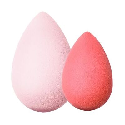 BeautyBlender Blend & Blush Duo – Bubble & Cheeky Blusher – Applicazione perfetta di fondotinta, fard & evidenziatore, materiale attivato in acqua, senza lattice, vegano e riutilizzabile BeautyBlender Blend & Blush Duo – Bubble & Cheeky Blusher – Applicazione perfetta di fondotinta, fard & evidenziatore, materiale attivato in acqua, senza lattice, vegano e riutilizzabile