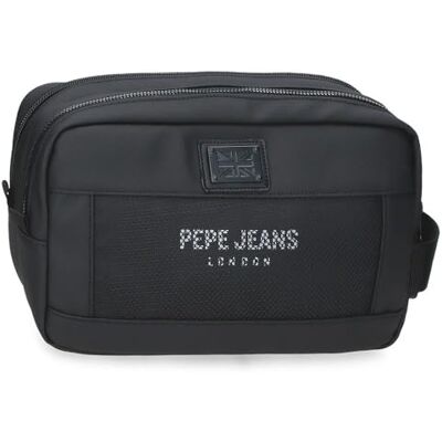 Pepe Jeans Durham Nero Borsetta 24.5x15x6 cm Poliestere di Joumma Bags Pepe Jeans Durham Nero Borsetta 24.5x15x6 cm Poliestere di Joumma Bags