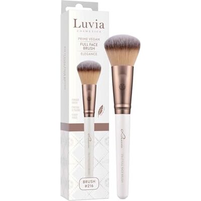 Luvia Cosmetics Pennello professionale Luvia, pennello per trucco in polvere, pennello in polvere per viso, bronzer, contour, pennello cosmetico vegano, 216 // Full Face Brush – Elegance Luvia Cosmetics Pennello professionale Luvia, pennello per trucco in polvere, pennello in polvere per viso, bronzer, contour, pennello cosmetico vegano, 216 // Full Face Brush – Elegance
