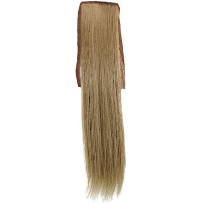 WIG ME UP Toupet Coda di Cavallo Biondo Chiaro Biondo Cenere Lisci 45 cm Fascetta Fermacapelli a pettine Extension YZF-TS18-24 WIG ME UP Toupet Coda di Cavallo Biondo Chiaro Biondo Cenere Lisci 45 cm Fascetta Fermacapelli a pettine Extension YZF-TS18-24