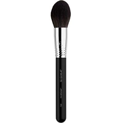 Sigma F29 HD Bronzer Brush – Pennello da trucco affusolato con fibre sintetiche ultra morbide per un'applicazione impeccabile, perfetto per bronzer, cipria fissante e cipria all-over Sigma F29 HD Bronzer Brush – Pennello da trucco affusolato con fibre sintetiche ultra morbide per un'applicazione impeccabile, perfetto per bronzer, cipria fissante e cipria all-over
