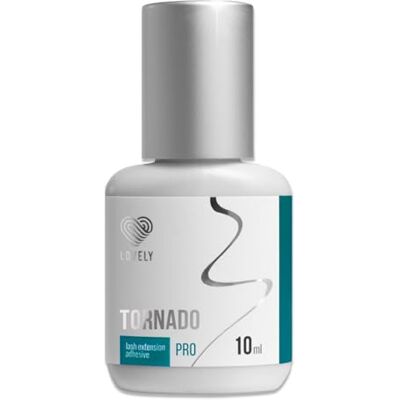LOVELY Colla per ciglia TORNADO colla ultrarapida, tempo di asciugatura: IMMEDIATO forza adesiva di 8 settimane, molto forte per estensioni di ciglia 10ml, nero LOVELY Colla per ciglia TORNADO colla ultrarapida, tempo di asciugatura: IMMEDIATO forza adesiva di 8 settimane, molto forte per estensioni di ciglia 10ml, nero