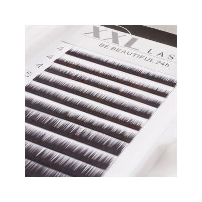 XXL Lashes Ciglia dritte senza curva per sopracciglia, ricostruzione ed extension per sopracciglia, 1 scatola con 12 file di diverse lunghezze per infoltire e allungare le sopracciglia, sopracciglia finte, Colore nero XXL Lashes Ciglia dritte senza curva per sopracciglia, ricostruzione ed extension per sopracciglia, 1 scatola con 12 file di diverse lunghezze per infoltire e allungare le sopracciglia, sopracciglia finte, Colore nero