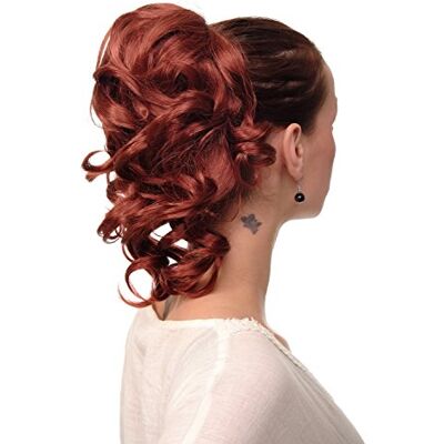 WIG ME UP JL-3023-350 Toupet/Coda di cavallo Ondulati Mezza lunghezza (35 cm) 1 fermacapelli a pettine+ sezione elastica Rosso Rosso-rame Rame WIG ME UP JL-3023-350 Toupet/Coda di cavallo Ondulati Mezza lunghezza (35 cm) 1 fermacapelli a pettine+ sezione elastica Rosso Rosso-rame Rame