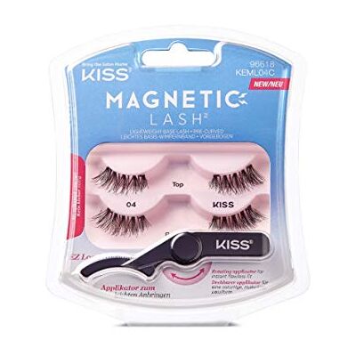 Kiss Magnetic Lash No. 96618 Ciglia finte con magnete senza colla Kiss Magnetic Lash No. 96618 Ciglia finte con magnete senza colla