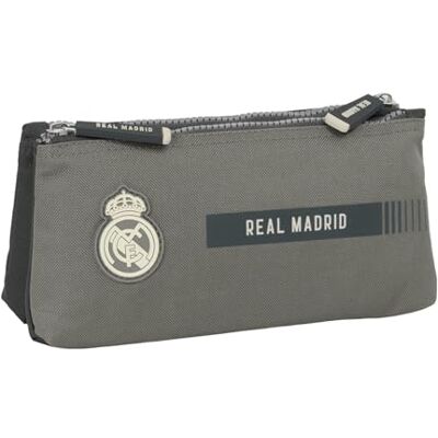 safta Real Madrid, 3 ° set 24/25, borsa per la scuola dei bambini, con cerniera semplice, ideale per bambini di diverse età, confortevole e versatile, qualità e resistenza, 22 x 8 x 10 cm, grigio, M, Casual safta Real Madrid, 3 ° set 24/25, borsa per la scuola dei bambini, con cerniera semplice, ideale per bambini di diverse età, confortevole e versatile, qualità e resistenza, 22 x 8 x 10 cm, grigio, M, Casual