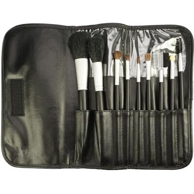 Fantasia Astuccio con 9 Pennelli per Cosmetici, Chiusura in Velcro, Dimensioni: 31,5 x 23,5 cm Fantasia Astuccio con 9 Pennelli per Cosmetici, Chiusura in Velcro, Dimensioni: 31,5 x 23,5 cm