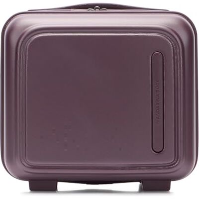 Mandarina Duck borsa trucco Logoduck + Beauty Case Choco Ice viola scuro Mandarina Duck borsa trucco Logoduck + Beauty Case Choco Ice viola scuro