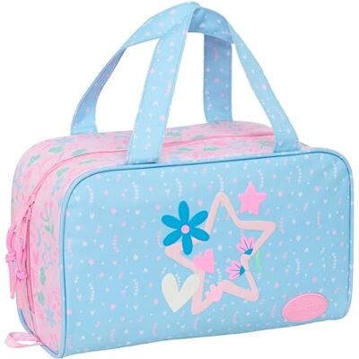 safta BLACKFIT8 SMILE Beauty case rettangolare con manico, beauty case per bambini, adattabile al carrello, ideale per bambini dai 5 ai 14 anni, comodo e versatile, qualità e resistenza, 31 x 14 x 19 cm safta BLACKFIT8 SMILE Beauty case rettangolare con manico, beauty case per bambini, adattabile al carrello, ideale per bambini dai 5 ai 14 anni, comodo e versatile, qualità e resistenza, 31 x 14 x 19 cm