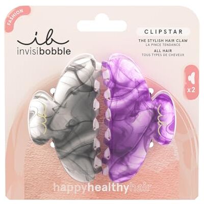 invisibobble Clipstar My Rainboo Accessorio per capelli elegante e rispettoso dei capelli 2 pezzi invisibobble Clipstar My Rainboo Accessorio per capelli elegante e rispettoso dei capelli 2 pezzi