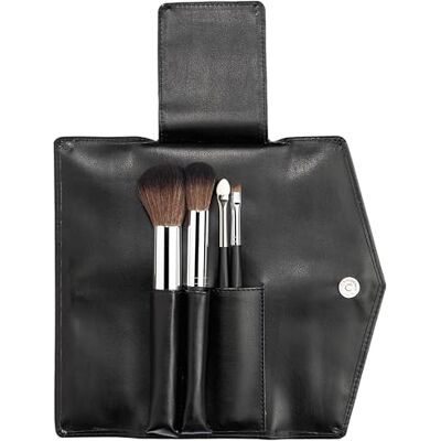 da Vinci , set di pennelli JOY, 4 pezzi, con astuccio, pennello per cipria, applicatore, ideale per viaggiare e come regalo, protegge le setole dei pennelli, prodotto in Germania, misura 0 da Vinci , set di pennelli JOY, 4 pezzi, con astuccio, pennello per cipria, applicatore, ideale per viaggiare e come regalo, protegge le setole dei pennelli, prodotto in Germania, misura 0
