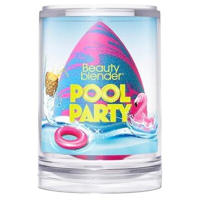 BeautyBlender Pool Party Make-up Sponge Spugna Perfetta per il Trucco Spugna Durevole per Fondotinta Applicazione Precisa Ideale Spugna per un Finish Impeccabile Design Rosa e Blu BeautyBlender Pool Party Make-up Sponge Spugna Perfetta per il Trucco Spugna Durevole per Fondotinta Applicazione Precisa Ideale Spugna per un Finish Impeccabile Design Rosa e Blu