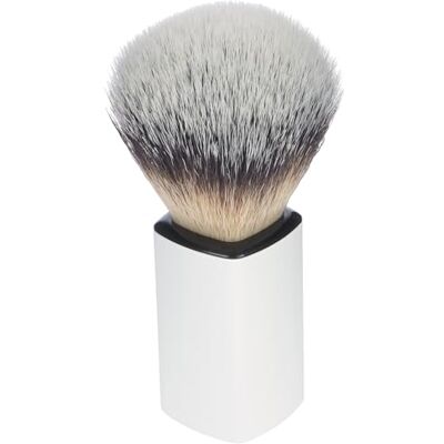 Fantasia Pennello da barba, capelli sintetici, con manico in plastica bianca, altezza: 10 cm, anello Ø 21 Fantasia Pennello da barba, capelli sintetici, con manico in plastica bianca, altezza: 10 cm, anello Ø 21