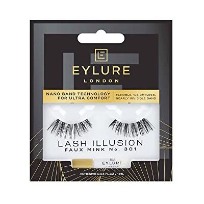 EYLURE Luxe Faux Minx Effect Ciglia Finte, Regent, Nero EYLURE Luxe Faux Minx Effect Ciglia Finte, Regent, Nero