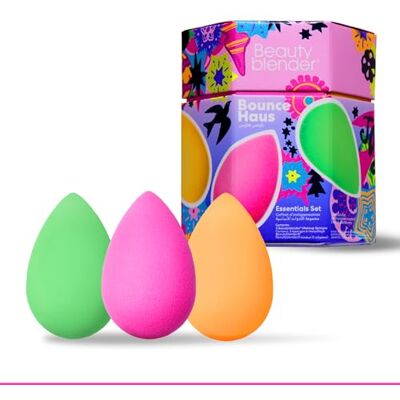 BeautyBlender Bouncehaus Essentials Set – Set Regalo 3 Spugnette Make-Up Edizione Limitata – Lattice Free, Riutilizzabili, Perfette per Fondotinta, Correttore, Cipria, BB Cream & Finish Impeccabile BeautyBlender Bouncehaus Essentials Set – Set Regalo 3 Spugnette Make-Up Edizione Limitata – Lattice Free, Riutilizzabili, Perfette per Fondotinta, Correttore, Cipria, BB Cream & Finish Impeccabile