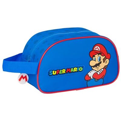 safta Super Mario Play – Borsa per scuola per bambini media con manico, borsa per bambini, adattabile al carrello, facile da pulire, comoda e versatile, qualità e resistenza, 26 x 12 x 15 cm, colore: safta Super Mario Play – Borsa per scuola per bambini media con manico, borsa per bambini, adattabile al carrello, facile da pulire, comoda e versatile, qualità e resistenza, 26 x 12 x 15 cm, colore: