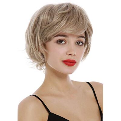 WIG ME UP -YZF-4015-16/26/silver Parrucca Donna Corta Acconciatura corta Pixie cut Sfilacciata Voluminosa Mix Biondo Mèches grigio argento WIG ME UP -YZF-4015-16/26/silver Parrucca Donna Corta Acconciatura corta Pixie cut Sfilacciata Voluminosa Mix Biondo Mèches grigio argento