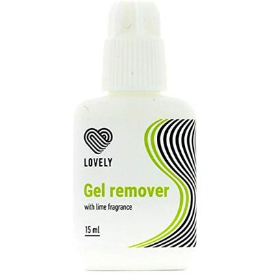 LOVELY Gel Remover Ciglia Remover Estensione Ciglia Estensione Ciglia (15ml), Fragranza:Lime LOVELY Gel Remover Ciglia Remover Estensione Ciglia Estensione Ciglia (15ml), Fragranza:Lime