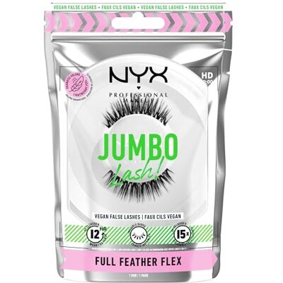 NYX PROFESSIONAL MAKEUP , Jumbo Lash, ciglia finte, Full Feather Flex NYX PROFESSIONAL MAKEUP , Jumbo Lash, ciglia finte, Full Feather Flex