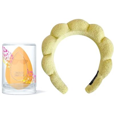 BeautyBlender ® Sun-Kissed Duo – Spugna Trucco Sunshade & Fascia Limoncello – Edizione Limitata Estate – Per SPF & Fondotinta – Vegano, Senza Lattice & Riutilizzabile BeautyBlender ® Sun-Kissed Duo – Spugna Trucco Sunshade & Fascia Limoncello – Edizione Limitata Estate – Per SPF & Fondotinta – Vegano, Senza Lattice & Riutilizzabile