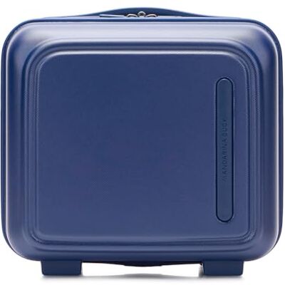 Mandarina Duck borsa trucco Logoduck + Beauty Case Deep Blue blu scuro Mandarina Duck borsa trucco Logoduck + Beauty Case Deep Blue blu scuro