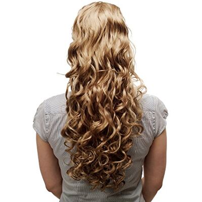 WIG ME UP N310-16 Voluminoso Ondulato Toupet/Coda di cavallo, Ricci, Molto Lungo circa 60 cm, Colore Biondo WIG ME UP N310-16 Voluminoso Ondulato Toupet/Coda di cavallo, Ricci, Molto Lungo circa 60 cm, Colore Biondo