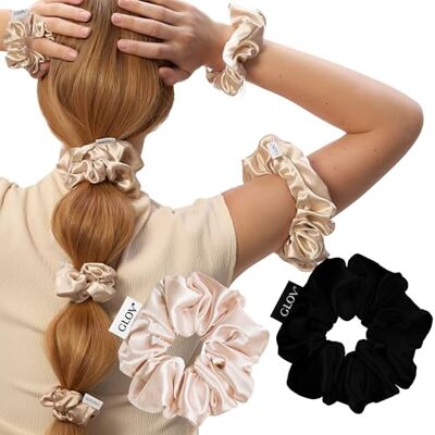 GLOV Satin Scrunchies S - Elastici per capelli donna GLOV Satin Scrunchies S - Elastici per capelli donna