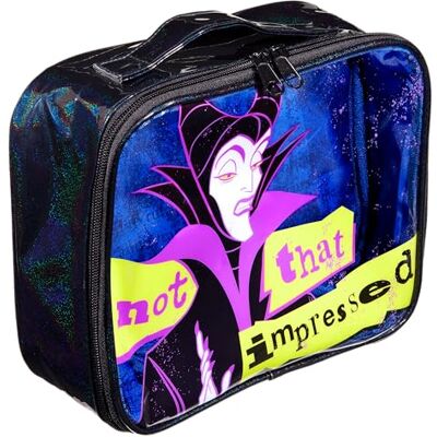 Wet n Wild x Disney Villains Makeup Bag, Beauty Case Portatile dal Design Trasparente Travel-Friendly Design Ispirato a Malefica Wet n Wild x Disney Villains Makeup Bag, Beauty Case Portatile dal Design Trasparente Travel-Friendly Design Ispirato a Malefica