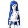 GJBXP Non possiamo studiare le parrucche di Furuhashi Fumino Cosplay Lungo blu capelli lisci sintetici Perucas Parrucca del costume anime per la festa di Halloween KUKS489A