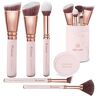 Lamora Pennelli Make Up Contouring Professionali Pennello Contouring Kabuki Per Applicare Fondotinta, Arrossire, Contouring Creme et Polveri Set Vegano et Non Testato Sugli Animali