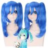 XINYIYI Mekakucity Attori Enomoto Takane Parrucche Cosplay Per Donne Parrucca Di Capelli Finti Blu Medio Lungo Con Due Coda Di Cavallo Per Anime Universale