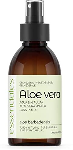 Essenciales – Gel Aloe Vera Senza Polpa BIO, 100% Puro, Naturale ed Ecologico   Gel Aloe Barbadensis, 200 ml