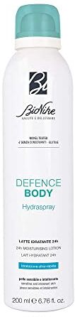 BioNike Defence Body -Hydraspray 24H Latte Idratante Spray, Azione Nutriente ed Emolliente per Pelli Sensibili e Intolleranti, Dona una Pelle Morbida e Setosa, 200 ml