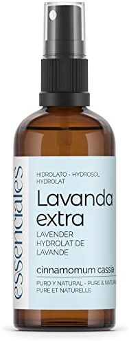 Essenciales – Acqua Floreale di Lavanda Extra BIO, 100% Pura e Naturale, 100 ml   Idrolato Lavandula Angustifolia