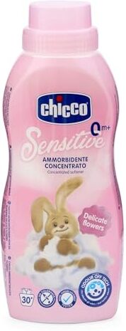 Artsana Chicco Sensitive Fiori Delicati Ammorbidente Concentrato, per Tutti i Capi del Bambino, Ipoallergenico senza Coloranti, 0+ Mesi, 750 ml