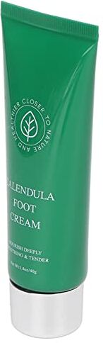 Generic Crema per la Cura dei Piedi Alla Calendula Idratante Nutriente 40 G, Allevia il Prurito e Deodora, Favorisce la Salute della Pelle per Piedi Secchi e Screpolati