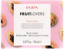 Pupa Fruit Lovers Burro Corpo 001 Avocado Bio Ml.150 L’energia della frutta Bio al servizio della bellezza.