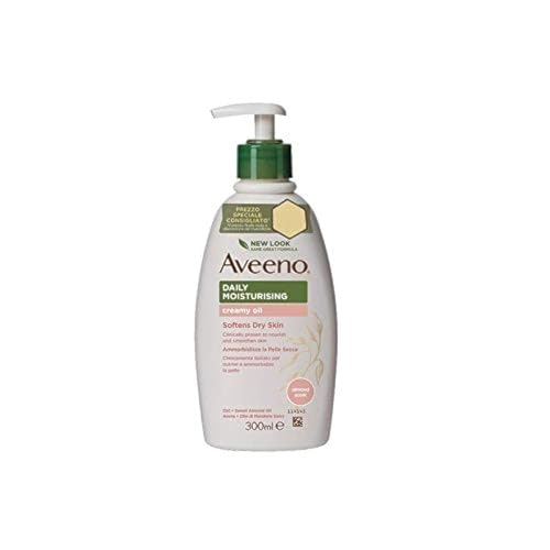 Aveeno Creamy Oil, profumo di mandorle 300 ml